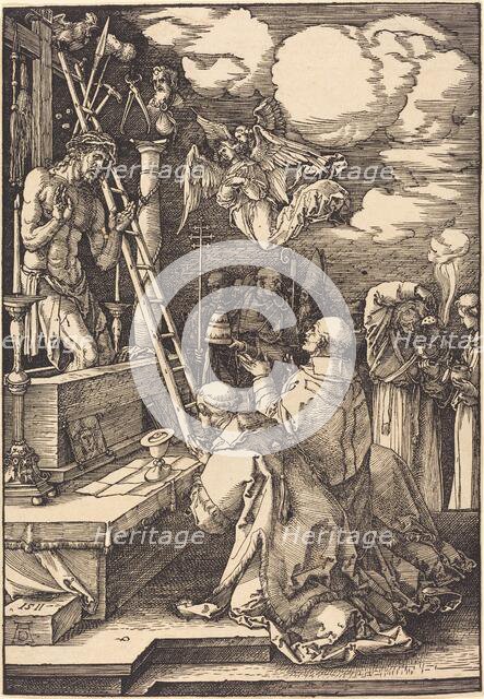 The Mass of Saint Gregory, 1511. Creator: Albrecht Durer.