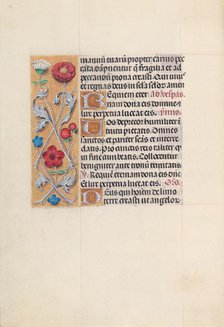 Hours of Queen Isabella the Catholic, Queen of Spain: Fol. 28v, c. 1500. Creator: Master of the First Prayerbook of Maximillian (Flemish, c. 1444-1519); Associates, and.