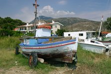 Old boat, Katelios, Kefalonia, Greece.