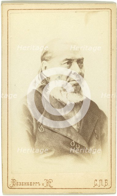 Portrait of the author Sergei T. Aksakov (1791-1859).