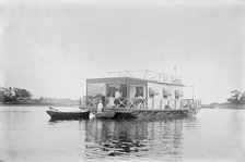 Houseboat, New Rochelle, between c1915 and c1920. Creator: Bain News Service.