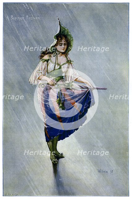 'A Summer Shower', 1899. Artist: Unknown