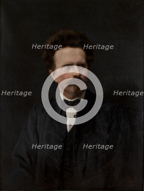 Portrait of Walery Rzewuski, 1901. Creator: Stanislaw Bienkiewicz.