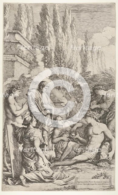 The Genius of Salvator Rosa, ca. 1662. Creator: Salvator Rosa.