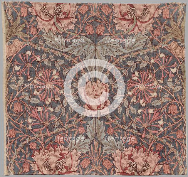 Honeysuckle, Early 20th century. Creator: William Morris (British, 1834-1896).