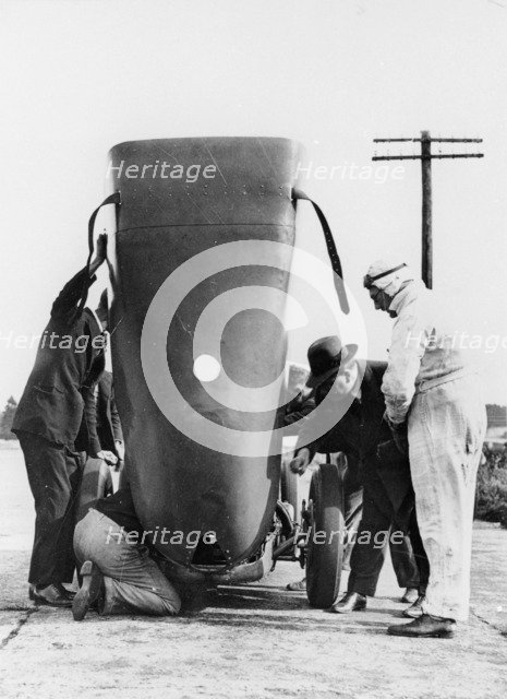MG N Type 'Magic Midget', Brooklands, Surrey, 1932. Artist: Unknown