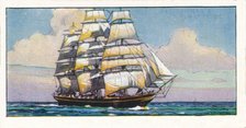 'Clipper Ship Cutty Sark, 1937. Artist: Unknown.