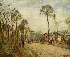 'The Road', 1870, (1939). Creator: Camille Pissarro.