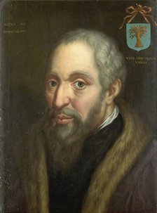 Portrait of Viglius ab Zuichemus, Frisian Jurist, President of the Privy Council and ..., c.1570. Creator: Anon.