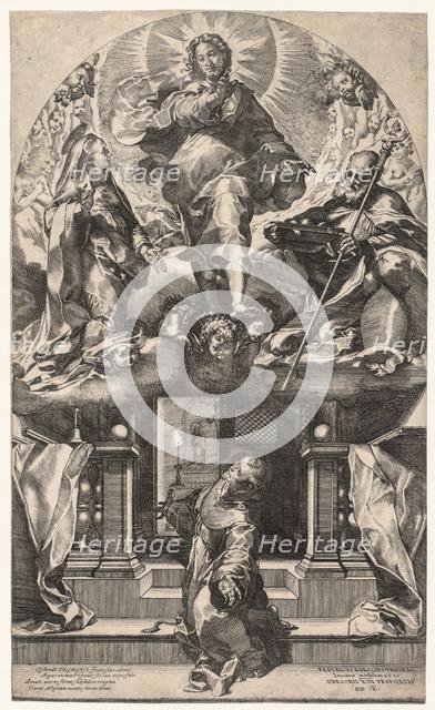 The Vision of St. Francis, 1581. Creator: Federico Barocci (Italian, 1528-1612).