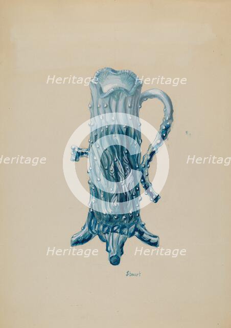 Ornamental Pitcher, c. 1936. Creator: Robert Stewart.