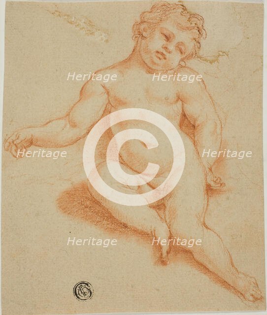 Seated Putto, n.d. Creator: Unknown.