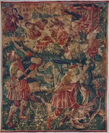 'Scenes from the life of Hercules: Tapestry Woven by Joos of Audenarde, c1498 (1946). Artist: Joos of Audenarde.