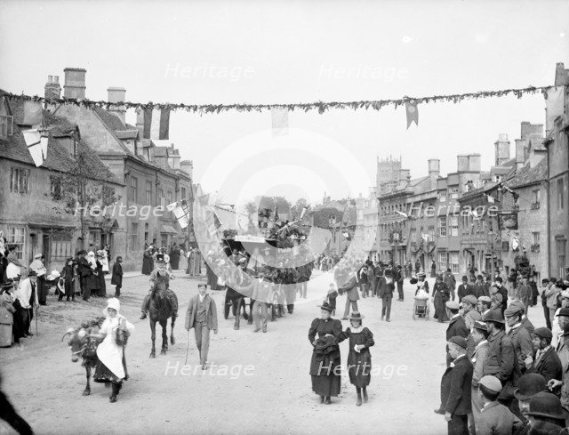 Floral Festival, Chipping Campden, Gloucestershire, c1860-c1922. Artist: Henry Taunt