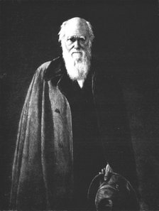 'Charles Darwin (1809-1882)', 1883, (1912). Artist: John Maler Collier.