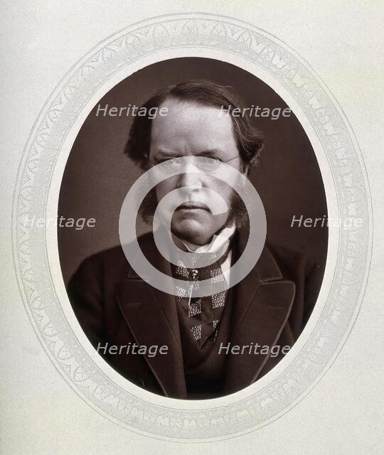 Lyon Playfair, 1st Baron Playfair, late 19th century.  Creator: Lock & Whitfield.