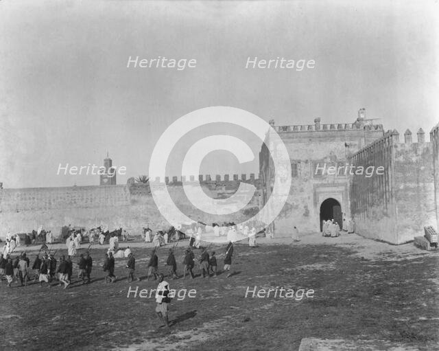 Travel views of Morocco, 1904. Creator: Arnold Genthe.