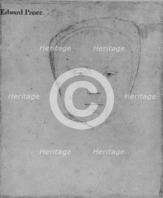 'Edward, Prince of Wales', 1538 (1945). Artist: Hans Holbein the Younger.