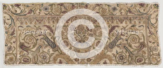 Embroidered Panel or Altar Front, 1600s. Creator: Unknown.