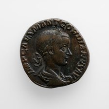 Sestertius of Gordian III, A.D. 238-244. Creator: Unknown.