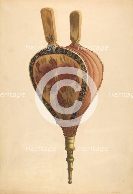 Bellows, c. 1940. Creator: Thomas Watts.