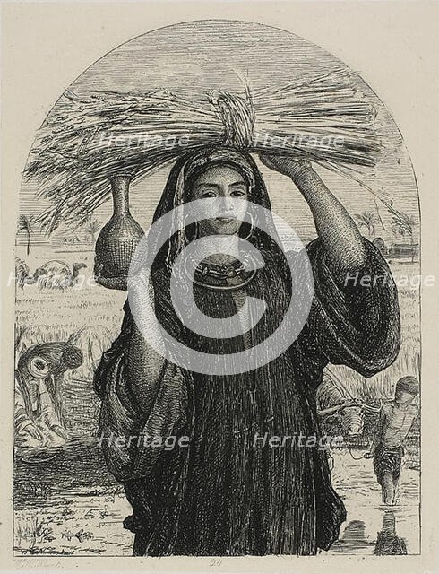 The Abundance of Egypt, 1857. Creator: William Holman Hunt.