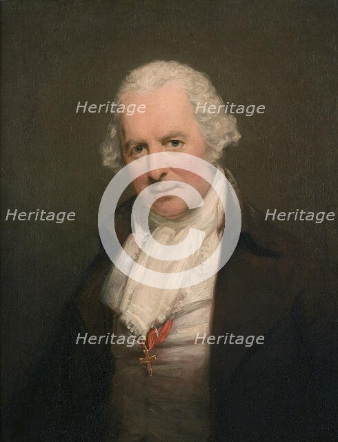 Portrait of the Dentist Bartholomew Ruspini, 1749-1802. Creators: George Romney, Sir Joshua Reynolds.