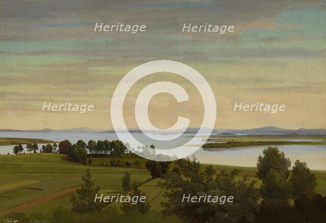 Lake Siljan. Study. Creator: Gustav Wilhelm Palm.