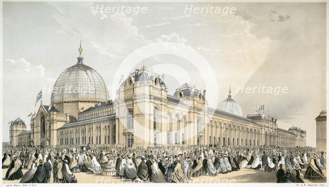 International Exhibition, Kensington, London, 1862. Artist: Unknown.