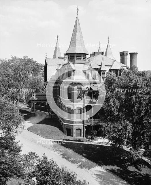 Medical building, New England Hospital for Women & Children, Dimock Street, Boston..., c1900-1910. Creator: Unknown.