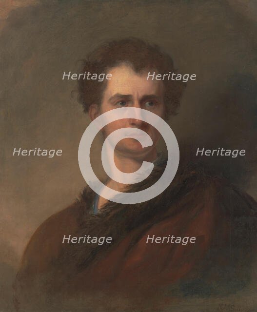 Junius Brutus Booth, 1829/30. Creator: Robert Matthew Sully.