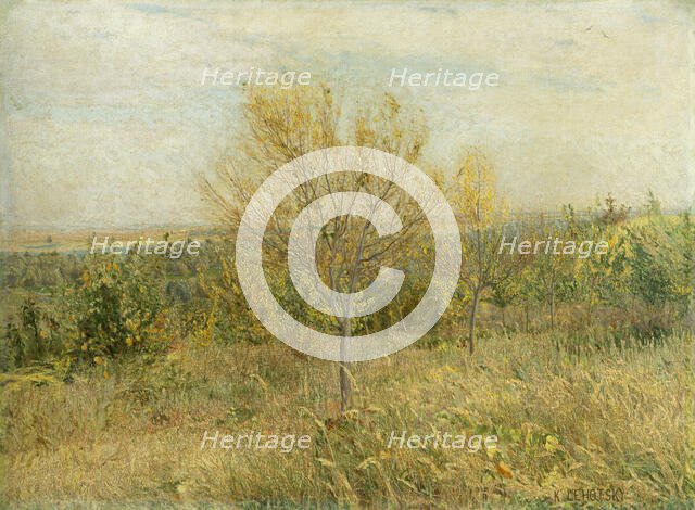 Autumn landscape, 1912. Creator: Karol Miloslav Lehotský.