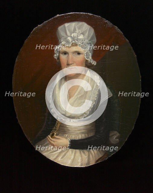 Portrait of Mrs. Robert Kermit, ca. 1790. Creator: James Earl.
