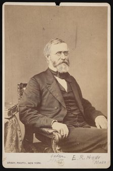 Portrait of Ebenezer Rockwood Hoar (1816-1895), Before 1895. Creator: Brady's National Photographic Portrait Galleries.