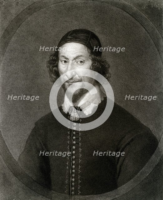 John Bradshaw, Judge, 17th century (1899).Artist: Robert Walker