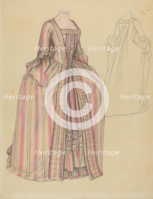 Dress, 1935/1942. Creator: Jean Peszel.