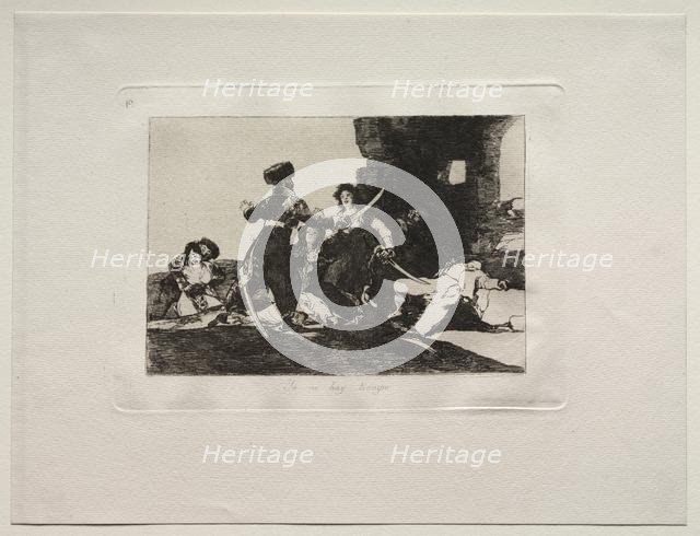 The Horrors of War: There Isnt Time Now. Creator: Francisco de Goya (Spanish, 1746-1828).