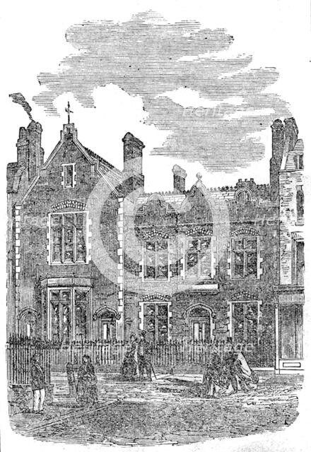 Middlesex Society's New Schools, St. George-in-the-East, 1862. Creator: Unknown.