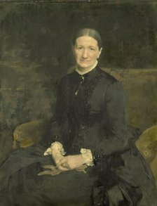 Mrs A.J. Zubli-Maschhaupt, 1887. Creator: Pieter de Josselin de Jong.