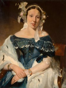 Portrait Of A Woman, 1830. Creator: R. T. Bott.
