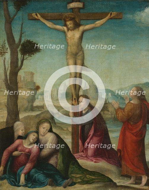 The Crucifixion, 16th century. Creator: Sodoma (Italian, 1477-1549), follower of.