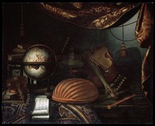 'Still life with Musical Instruments', 1715.  Artist: Bonaventura Bettera