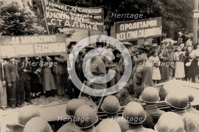 Soviet occupation of Bessarabia, 1940, 1940.