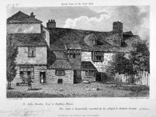 North view of the Old Pied Bull Inn, Essex Road, Islington, London, 1811. Artist: Francis Hawksworth