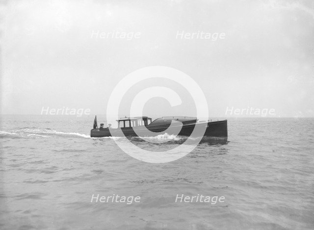 Wolseley motor launch, 1913. Creator: Kirk & Sons of Cowes.