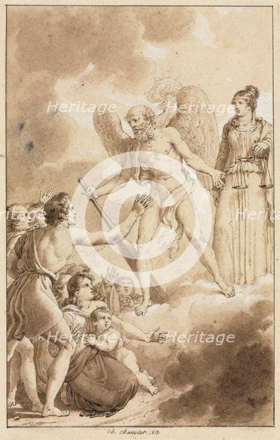 Allegory, 1818. Creator: Charles Abraham Chasselat (French, 1782-1843).