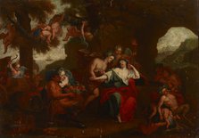 Ariadne and Bacchus on the Island of Naxos, 18th century. Creator: Unknown.