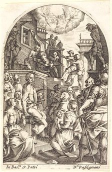 The Martyrdom of Saint Peter, 1608/1611. Creator: Jacques Callot.