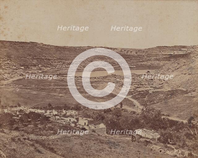 Valley of the Cemetery, 1855-1856. Creator: James Robertson.