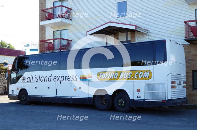 Bus on Vancouver Island, British Columbia, Canada. Creator: Unknown.
